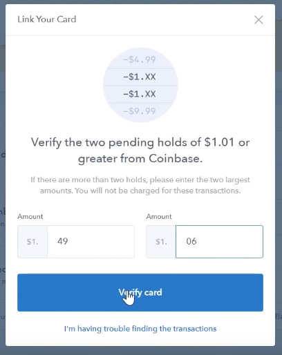 Approval Page on Coinbase