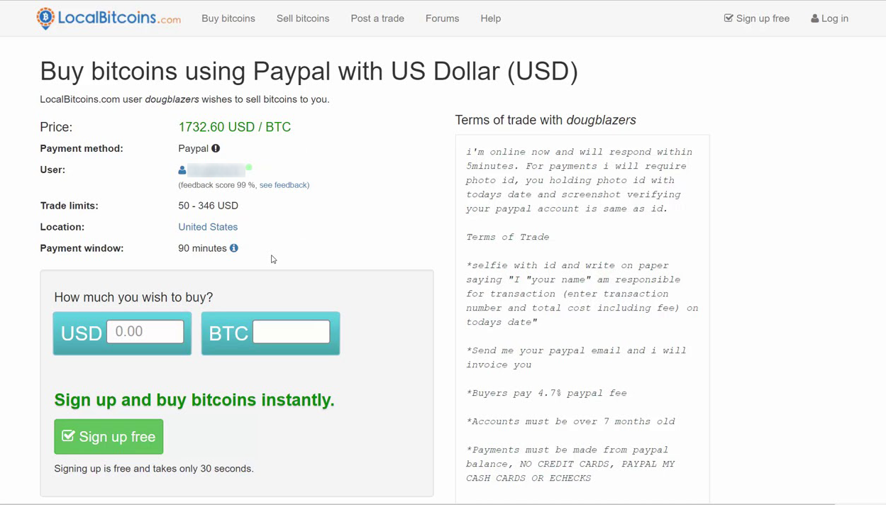 bitcoin cashout paypal