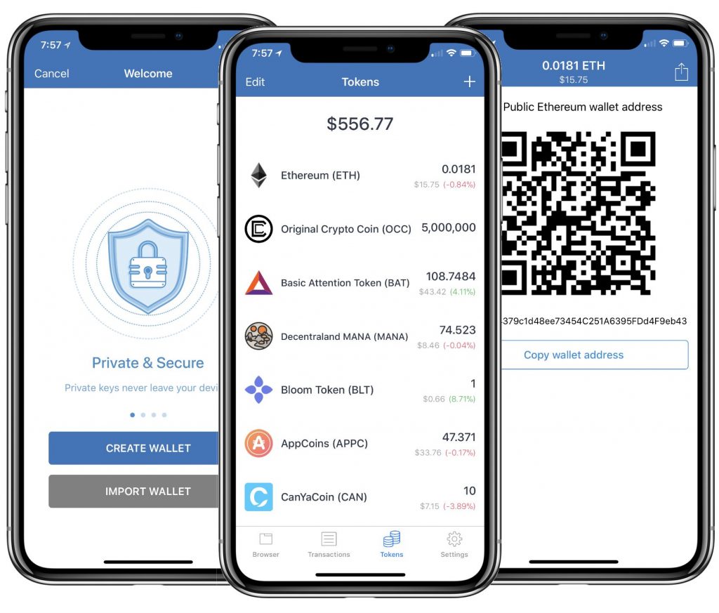 mobile ethereum wallet