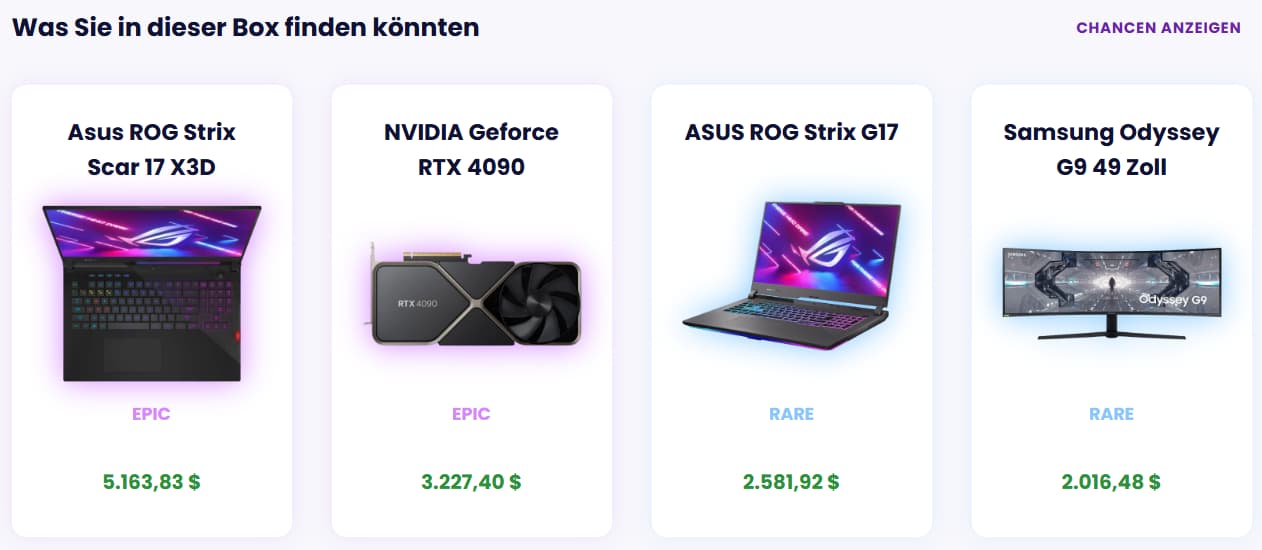 Was erwartet dich in einer Gaming Mystery Box
