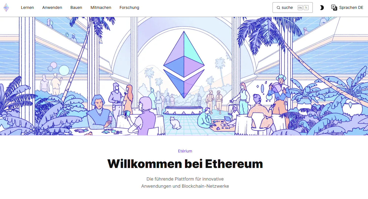 ethereum startseit