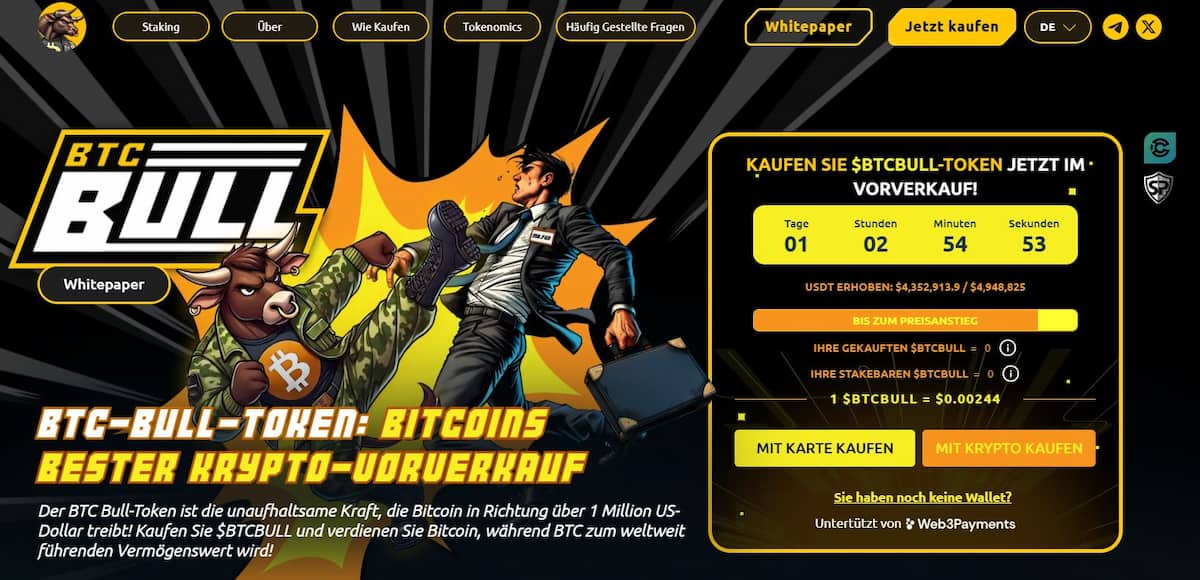 BTC Bull ($BTCBULL) im Bullrun 2025