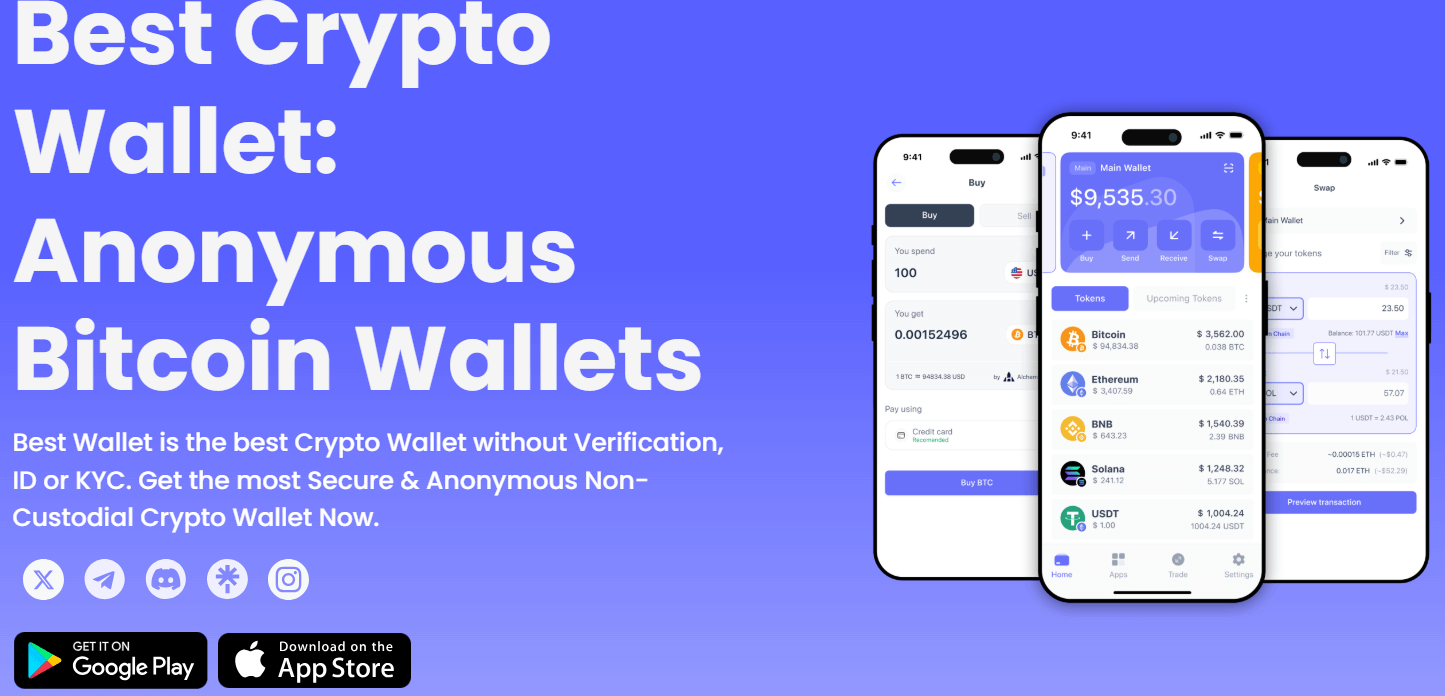 The Best Wallet crypto wallet