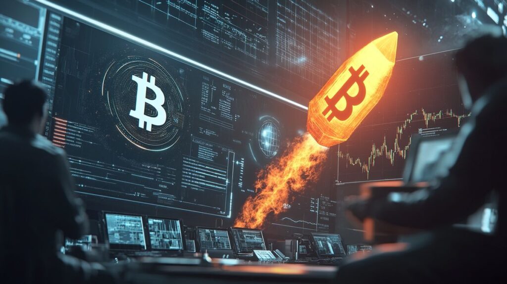 bitcoin s'envole