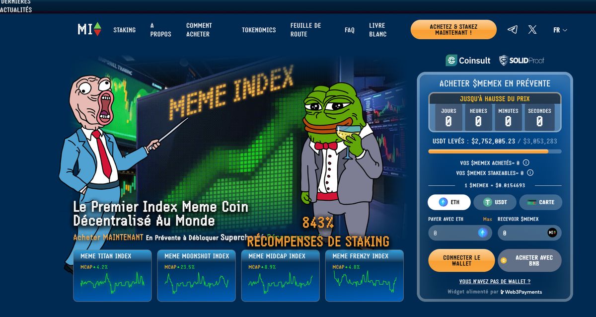 meme index crypto prometteuse