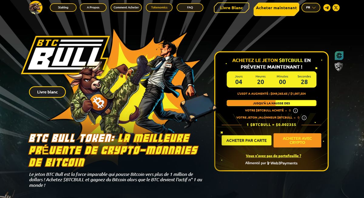 BTCBULL en prévente