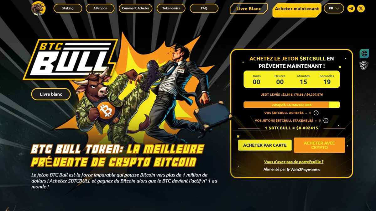 BTC Bull Nouvelle Crypto Binance