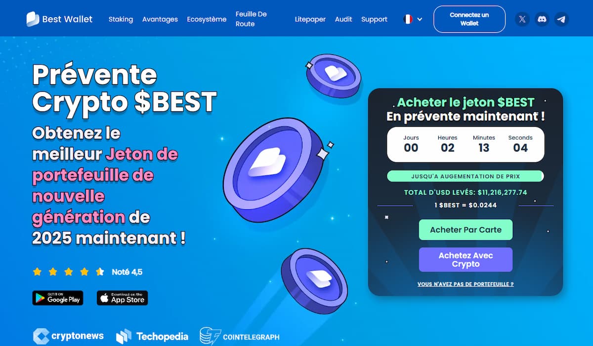 Best Wallet Token Crypto FR
