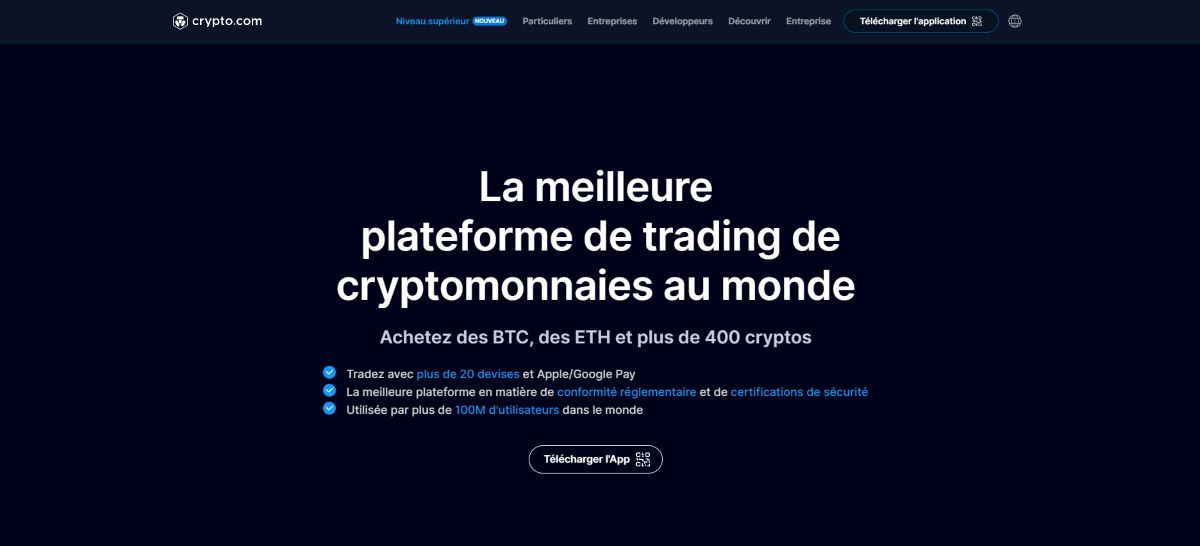 Crypto.com Un écosystème complet pour les passionnés de crypto-monnaies