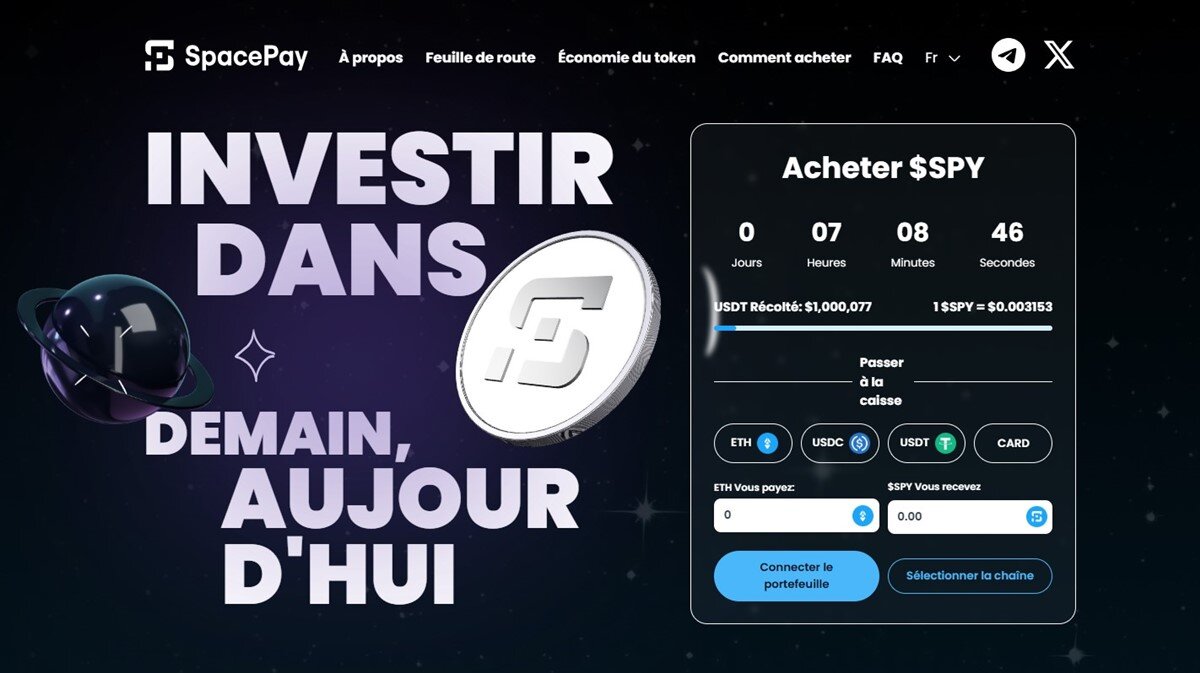Spacepay Nouvelle Crypto Binance