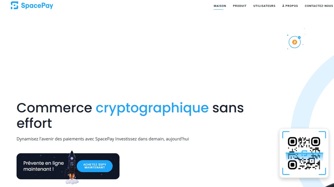 SpacePay – La solution de paiement en crypto-monnaie simplifiée pour les entreprises