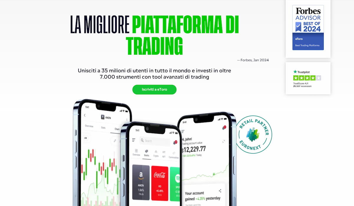 eToro Website