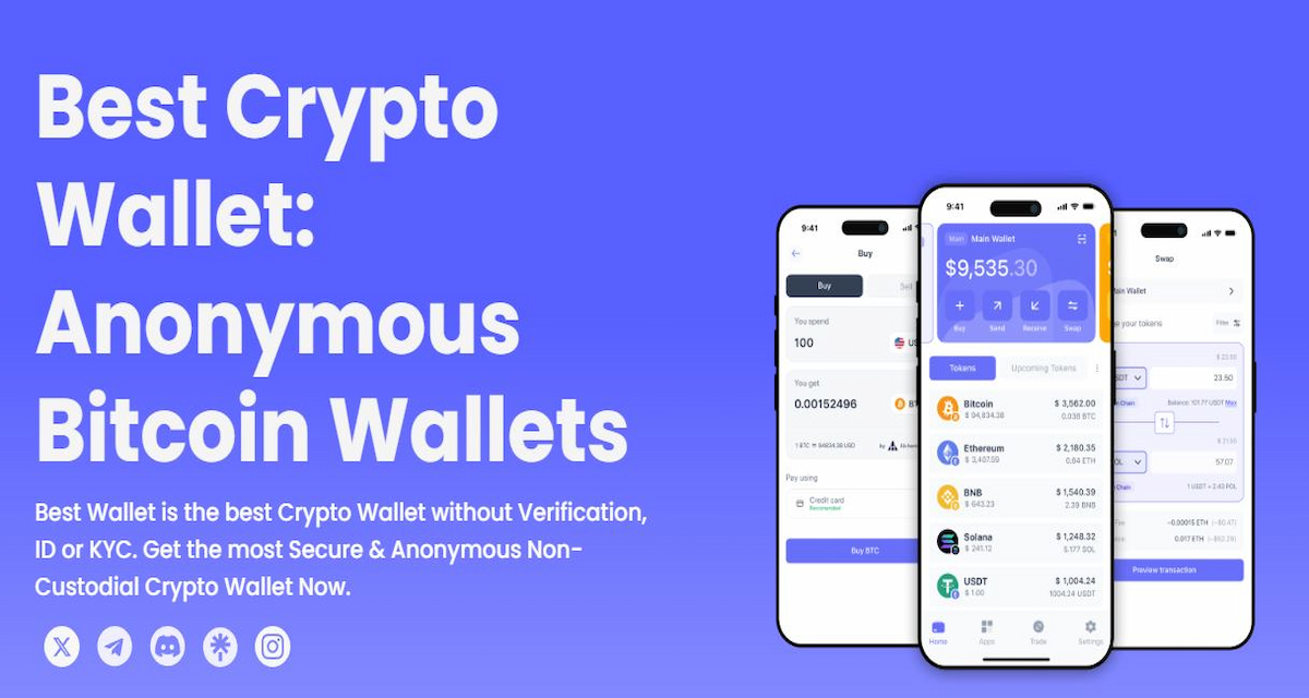 Best Wallet - Una delle migliori opzioni per TRC20