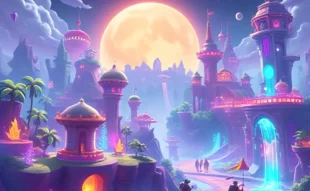 Futuristic Gaming Look