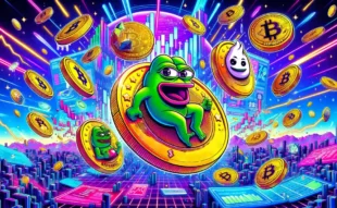 Solaxy (SOLX)、LightChainAI、Mind of Pepe（MIND）のロゴとブロックチェーンテーマの背景、注目の仮想通貨 プレセールプロジェクトを表現