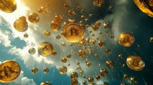 仮想通貨の1000倍銘柄のイメージ