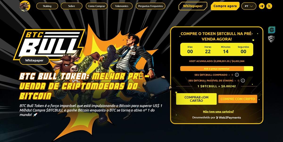 BTCBULL investir em criptomoedas iniciantes