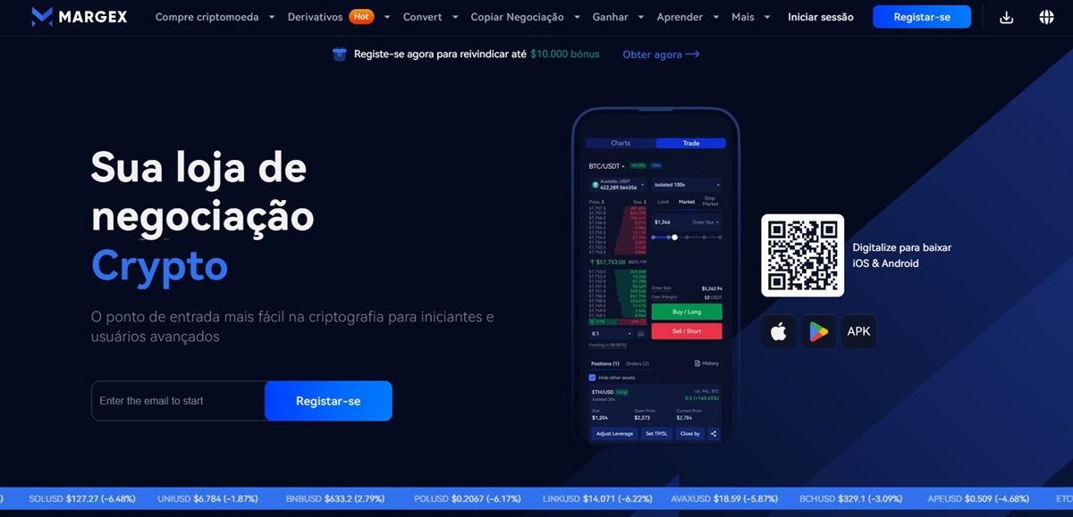 Margex investir em criptomoedas iniciantes