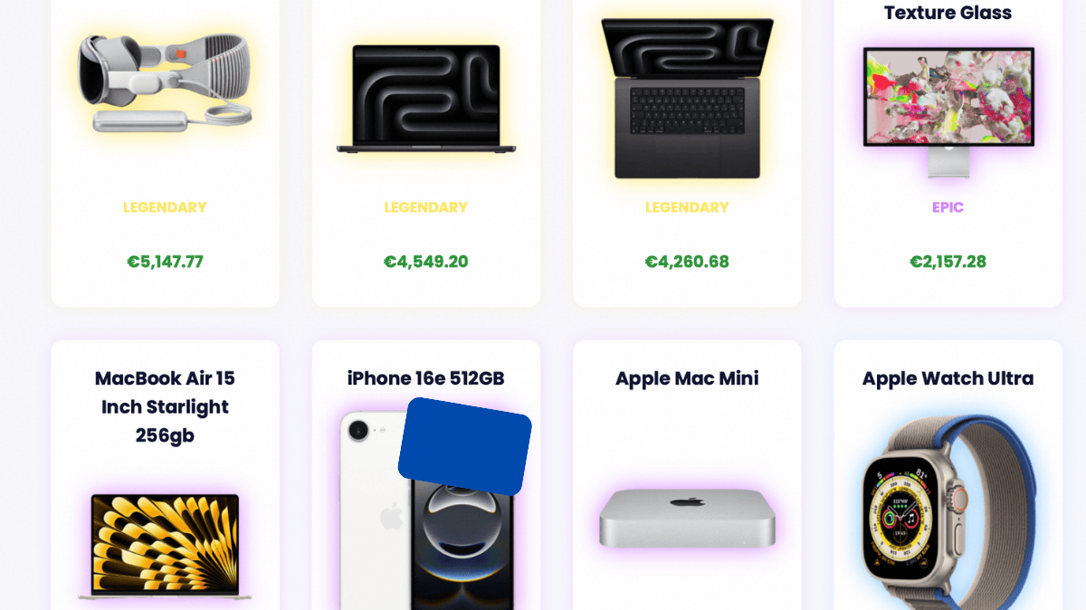 categoria apple: caixa misteriosa apple