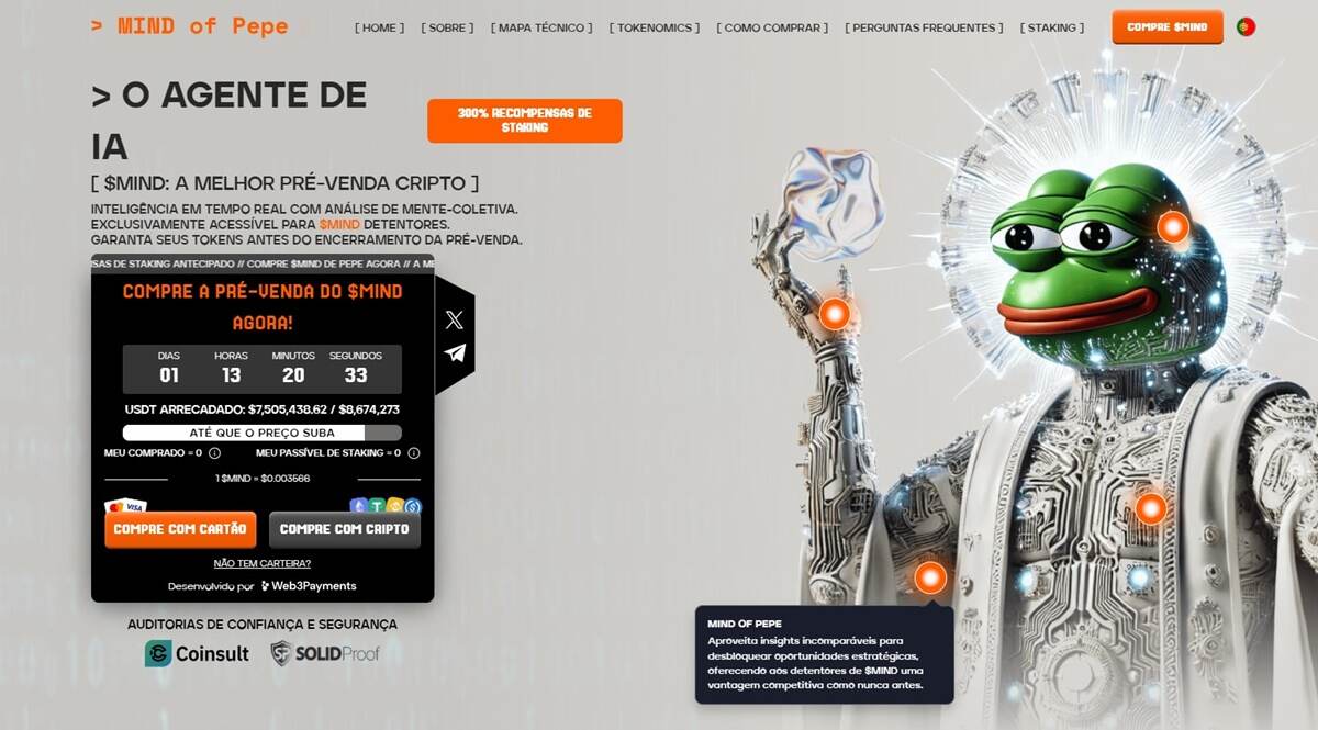 mind of pepe investir em criptomoedas iniciantes
