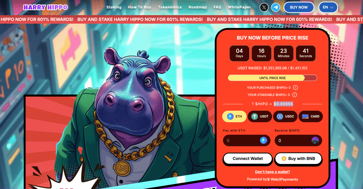 Harry Hippo 