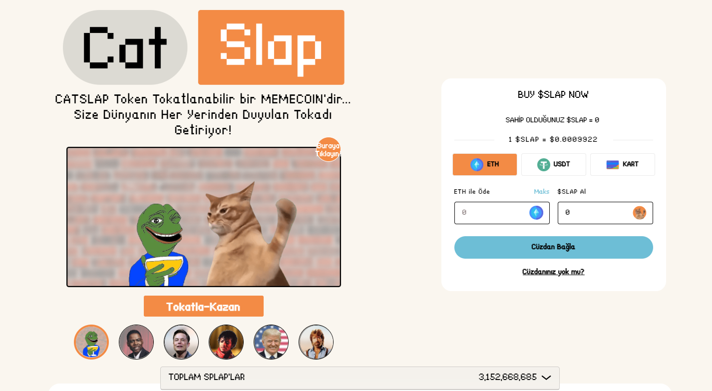 Slap-To-Earn Mekaniğiyle öne çıkan altcoin