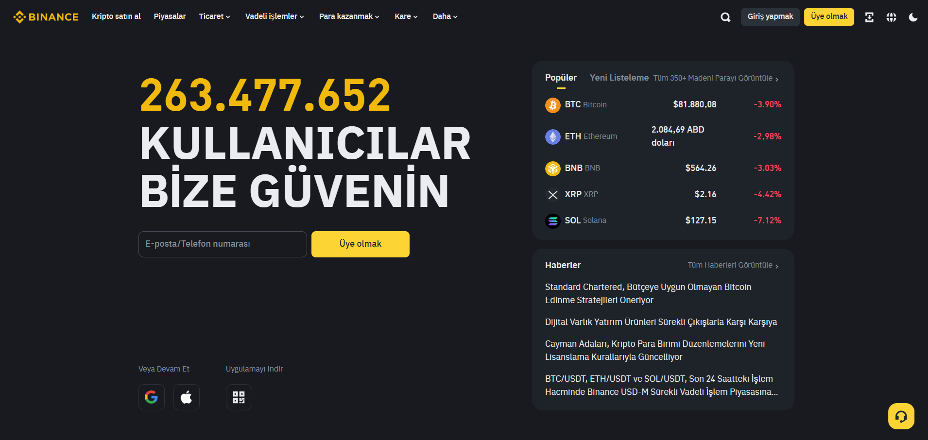En iyi kripto borsaları