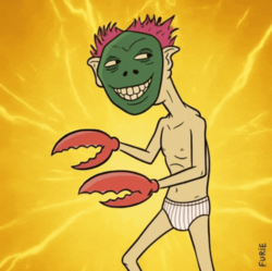 Naked Crab Man Naked Crab Man