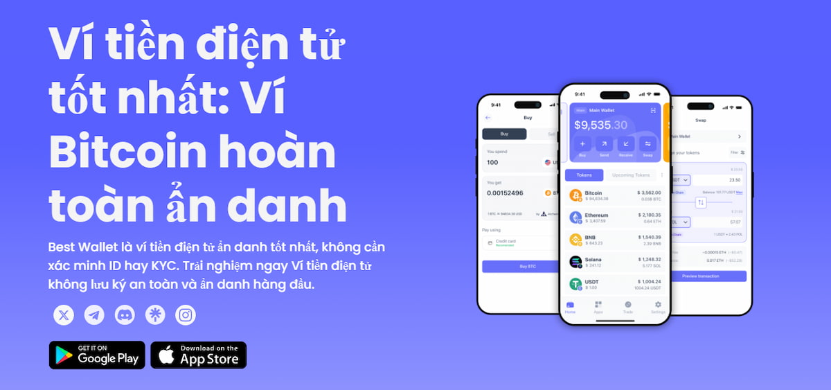 Giới thiệu Best Wallet