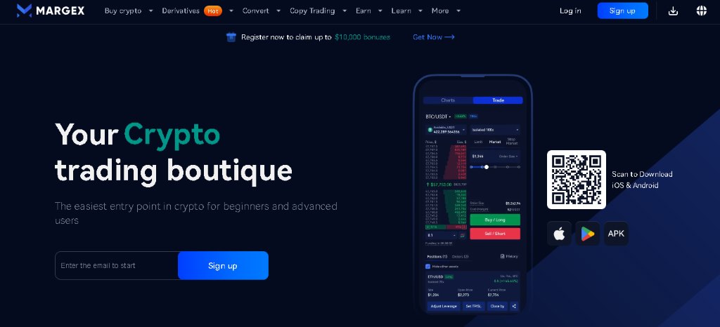 Margex Wallet 简便安全的加密货币钱包